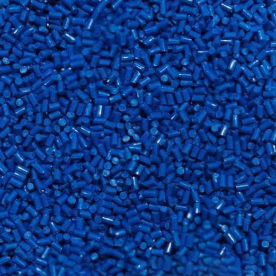Blue ABS Granules